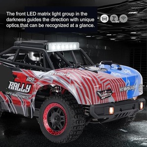 RC-Truck im Maßstab <span class=keywords><strong>1</strong></span>:18, Allradantrieb, 2,4 GHz, 40 km/h, Hochgeschwindigkeits-Offroad-Rennbuggy mit LED-Beleuchtung - Product Image 2