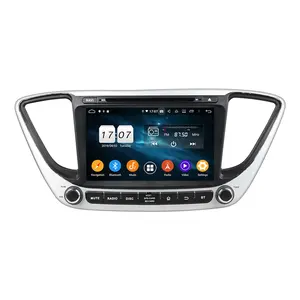 Đài Phát Thanh Xe Hơi Trình Phát Đa Phương Tiện Android Dành Cho Hyundai Verna 2016-2019 Thiết Bị Định Vị GPS Xe Hơi Trình Phát DVD Trên Ô Tô Bộ Phận Phát Thanh Nổi Tự Động - Product Image 1