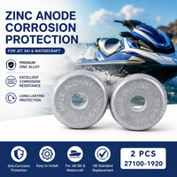 Bloc anti-corrosion en alliage de zinc pour moto, bateau, Sea Doo BRP RXP RXT GTI GTX