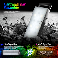Luces LED para Coche YiLaie, Luces LED Interiores Multicolor con APP y Modo DIY, Sincronización Musical, Kit de Iluminación USB Debajo del Tablero para Coches