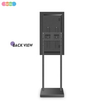 Pantalla Digital LCD Inteligente Portátil Android para Interiores, Monitor de TV con Resolución FHD, Instalación con Soporte, para Centros Comerciales