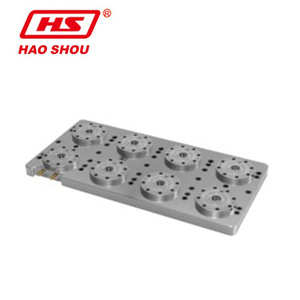 ระบบจัดตำแหน่งแบบ Zero-Point ยี่ห้อชั้นนำ รุ่น HQ8GWB แปดหน่วย พร้อมฐานยึด Chuck - Product Image 3