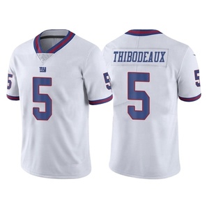 Logotipo OEM Saquon Barkley Hombres 26 Jerseys 8 Jones 5 Thibodeaux Stitched VP Limited <span class=keywords><strong>Untouchable</strong></span> Jersey Juego de fútbol Jerseys - Product Image 2
