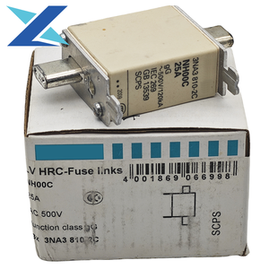 Fusibles SIEMENS Originales Nuevos de la Serie 3NA para Protección de Líneas de Distribución de Bajo Voltaje 3NA3810-2C 3NA3805-2C - Product Image 2