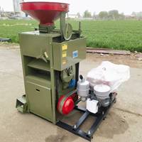 Machine à décortiquer le riz portable 1000 kg/h, ensemble complet de décortiqueuse de riz, machine à décortiquer le riz combinée, bonne qualité