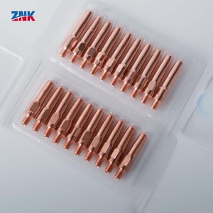 Punta Conductora de Cobre de Circonio Cromado 8.8 Mejorada, Accesorios para Máquina de Soldadura por Arco con Protección de Gas <span class=keywords><strong>CO2</strong></span>, Punta de Soldadura de Cobre - Product Image 4