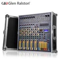 Glen Ralston 12 canali di ingresso potenza audio professionale digitale mixer dj console 600W + 600watt mixer Amplificatore