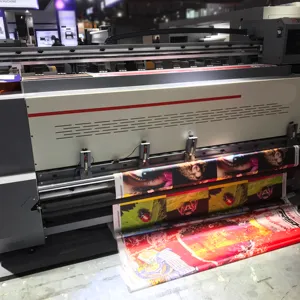 SMT-2200 I3200 head sublimation polyester fabric printer direct textile printer mark printing press price