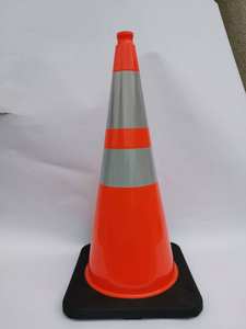 Manga de cono de tráfico reflectante de goma impermeable de Pvc de Venta caliente - Product Image 2