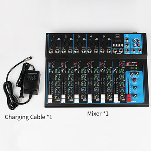 Trung Quốc Hot Bán mickle kỹ thuật số Card âm thanh Mixer âm thanh CH 7 với USB và chức năng bluetooth - Product Image 6