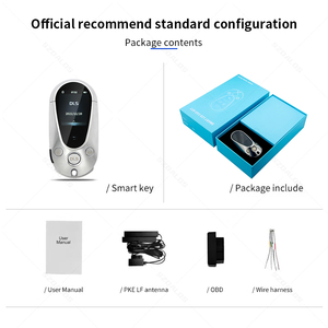 Szdalos K700 LCD chìa khóa thông minh cho Benz <span class=keywords><strong>MAYBACH</strong></span> phong cách pke Antenna Keyless Xe chìa khóa điện tử - Product Image 5