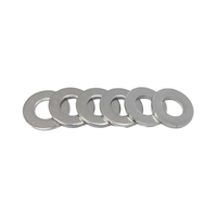 Rondelle plate fendue en acier inoxydable M4 M5 M6 M8 M10 N12 N14 N16 M18 M20 M22 M30 DIN125 Zinc Arandela Acero Inoxidable