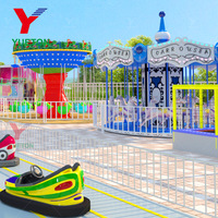 Manège à chaises volantes pour enfants, mini, coloré, à thème pastèque, pour centres commerciaux, jardins, parcs de loisirs et aires de jeux familiales