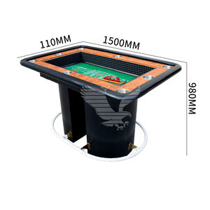 YH 110*150*98cm Petit Casino En Bois Craps <span class=keywords><strong>Table</strong></span> De Pratique <span class=keywords><strong>Table</strong></span> De Dés Personnalisée - Product Image 3