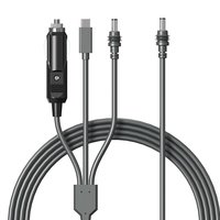 Câble d'alimentation Starlink Mini 3-en-1 D-sunty, chargeur de voiture USB-C DC, certifié CE ROHS, conducteur 100% cuivre, gaine PVC PE, étanche