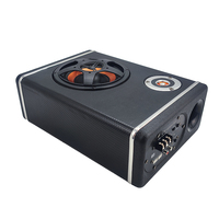 Caisson de basses de voiture de haute qualité de 6 pouces, bobine simple, système audio professionnel, amplificateur, boîtier en bois, 50 W RMS, prix d'usine