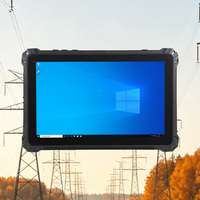 Tablette TPV à charge rapide TPM 2.0 avec lecteur d'empreintes digitales, 10,1 pouces, Windows 11, 128 Go de stockage, mise à jour OTA, mode Kiosque pour les élections, livraison directe