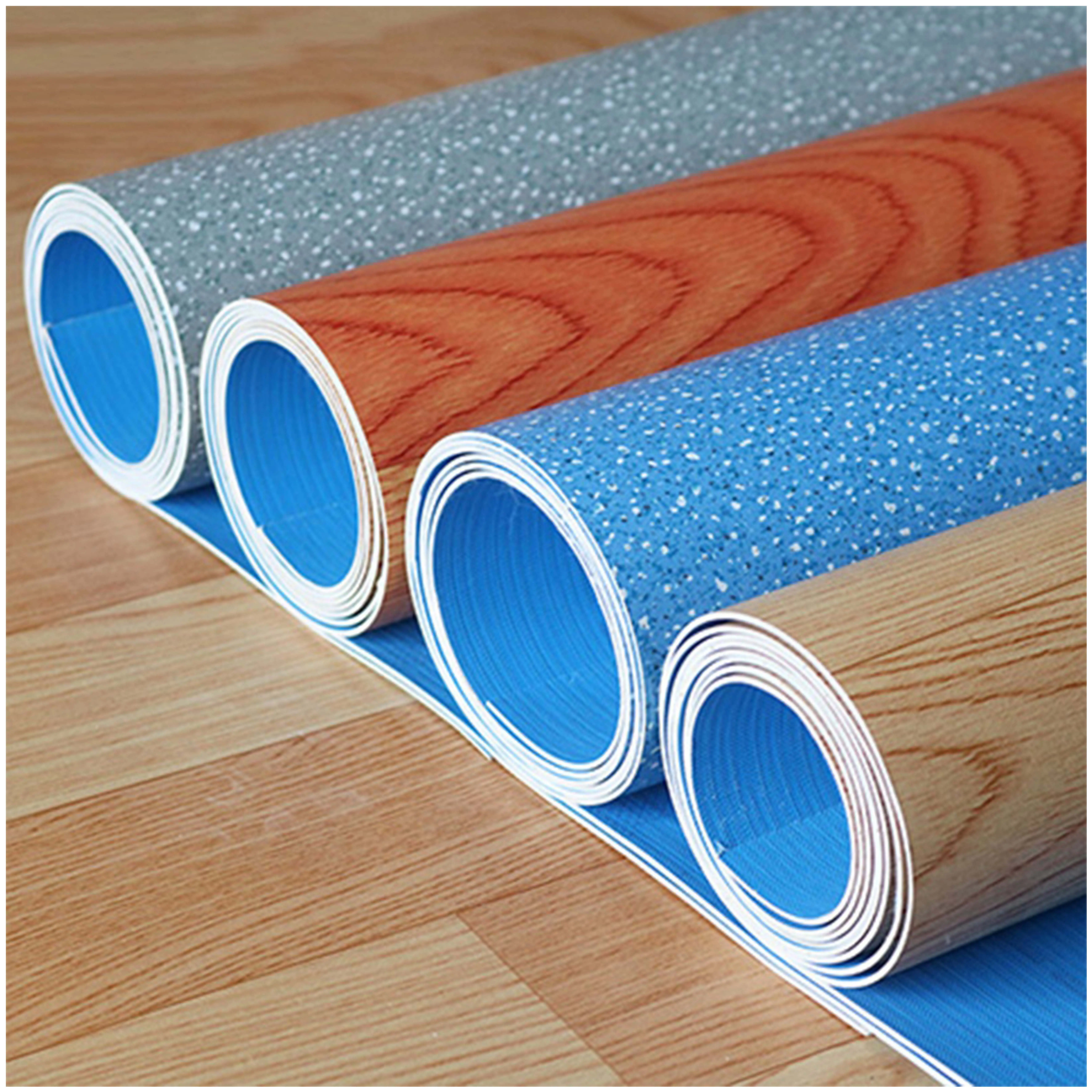 WATERPROOF PVC FLOORING ROLL VINYL FLOOR COVERING PVC plastic floor