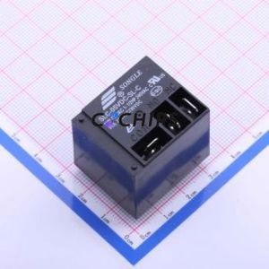 SLC-5VDC-SL-C Power Relay Through hole Component (THT),27.6x32.2mm Relay 5V 1 Changeover: 1C (SPDT-Changeover)::: 5 250V-AC - Product Image 1