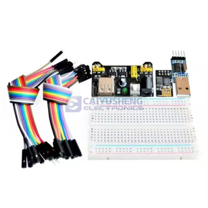 Kit WIFI ESP8266 Module WIFI + CH340 + Alimentation + Platine d'expérimentation - Product Image 1