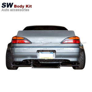 Комплект из стекловолокна с широким корпусом для <span class=keywords><strong>Nissan</strong></span> <span class=keywords><strong>SILVIA</strong></span> S15 1999-2002 включает сплиттер для губ - Product Image 5
