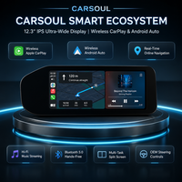 Layar Android 13 12,3 inci 8G+128G untuk Lexus 2014-2017, Carplay Nirkabel, Auto, 1920*720 IPS, Radio Multimedia Player, GPS Navigasi