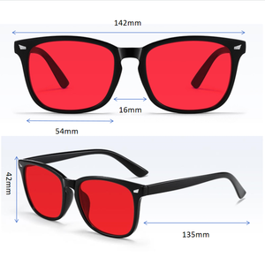 Occhiali da Sole MOOHE BHSL01 con Montatura Completa Stile Cat Eye, Lenti Polarizzate UV400 Anti-Affaticamento e Miglioramento del Contrasto, Lenti Arancioni, Edizione Speciale 2025 - Product Image 5