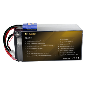 Batería de Iones de Litio de Estado Sólido YNAGDA Factory <span class=keywords><strong>Xturbo</strong></span> 6S 17000mAh 12S 17000mAh de Alta Capacidad para Drones - Product Image 5