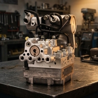 Ensemble de pompe ABS remanufacturé de haute qualité pour Toyota Prius 2010 à 2015 pour les ateliers de réparation automobile pour les distributeurs de pièces