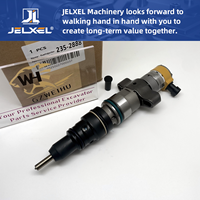 Injecteur de carburant diesel JELXEL 235-2888 d'origine pour moteur diesel d'excavatrice Cat C-9, buse d'injection de carburant haute performance