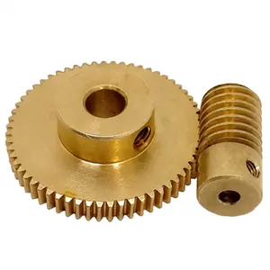 Manufacture of small reduction machine box with 0.5M die worm and worm gear reduction ratio of 1: 60