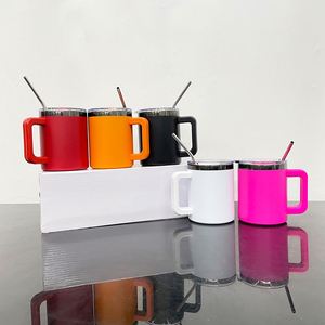 <b>Mirror</b> Black Plated Underneath Powder Coated Laser Engrave 10oz Colored Tumbler for Iced Coffee - Product Image 1