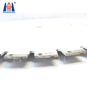 Hoja de sierra de herramientas de diamante de grado industrial de 24 pulgadas para Segmento de corte de pared personalizable OEM soldado de alta frecuencia blanco de hormigón - Product Image 3