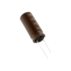 Distribuidor Autorizado: Condensador de Aluminio 470UF 20% 50V Radial TH de Montaje Pasante RFS-50V471MJ8 # Condensador de 5 470 uF - Product Image 1