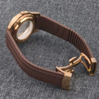 Direkt vom Hersteller: Maßgefertigtes Logo, Wasserdichtes Kohlefaser-Edelstahl-Taucheruhrengehäuse, Solide Schale mit Gummiarmband, Großhandel Ersatzteile