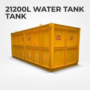 Réservoir d'eau de 21200 litres. Ce réservoir d'eau est spécialement conçu pour le stockage de liquides dans les projets de construction et d'ingénierie. - Product Image 2