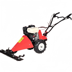 Household 4 Stroke Grass Cutter Manual Petrol Operated Weed Trimmer Soil Loosening and Moving Lawn <b>Mower</b> - Product Image 1