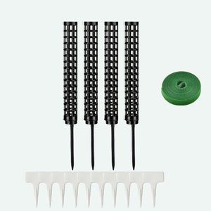 Poste de musgo de plástico resistente de 50 pulgadas para Vides-Diseño de retención de humedad, base resistente a la oxidación - Product Image 4