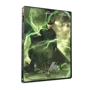 Loki Season 2 2024 Latest DVD Movie 2 Disc Factory Wholesale Hot Sale DVD Movies TV Series Boxset CD Cartoon Blueray Free Ship