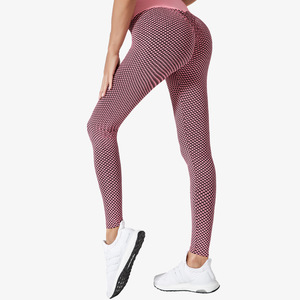 Lulu Inspiration donna pantaloncini da Yoga a vita alta Leggings sportivi senza cuciture arricciato collant elasticizzati con coulisse Spandex - Product Image 2