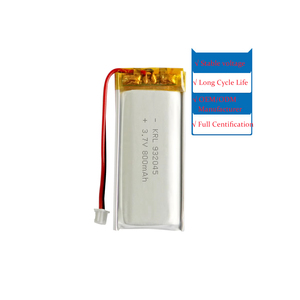 A급 KC UN38.3 인증 932045 800mAh 리포 배터리 OEM 제조업체 고품질 제품 - Product Image 2