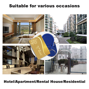 Tùy chỉnh t5577 khách sạn thẻ khóa RFID trống Trắng Key/Tag cho phòng khách sạn Hệ thống khóa cửa IC/ID truy cập - Product Image 6