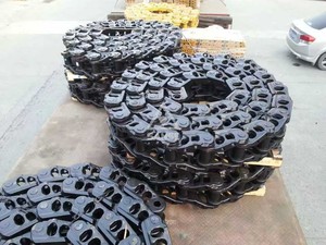Grosir Excavator Cina Link Idler Carrier Roller Sprocket bulldoser Track Link dengan Sepatu - Product Image 5