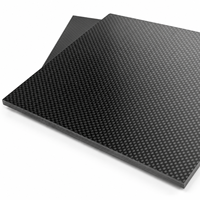 Plaque en fibre de carbone de précision, finition sergé mate, laminée, découpe CNC, OEM ODM, légère et rigide, pour cadre de drone FPV et applications robotiques UAV