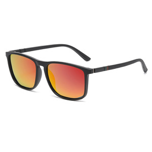 Men's Polarized Sunglasses <b>Black</b> <b>Frame</b> TAC Lens UV400 Protection Outdoor Cycling Driving Sport Eyewear - Product Image 4