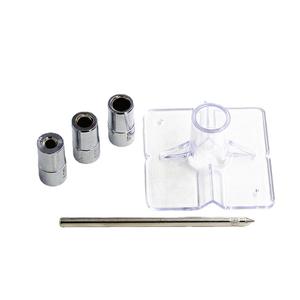 Placa de Posicionamiento de Orificios Angulados Mr Drill con Brocas de 6mm, 8mm y 10mm para Trabajos en Madera - Product Image 1