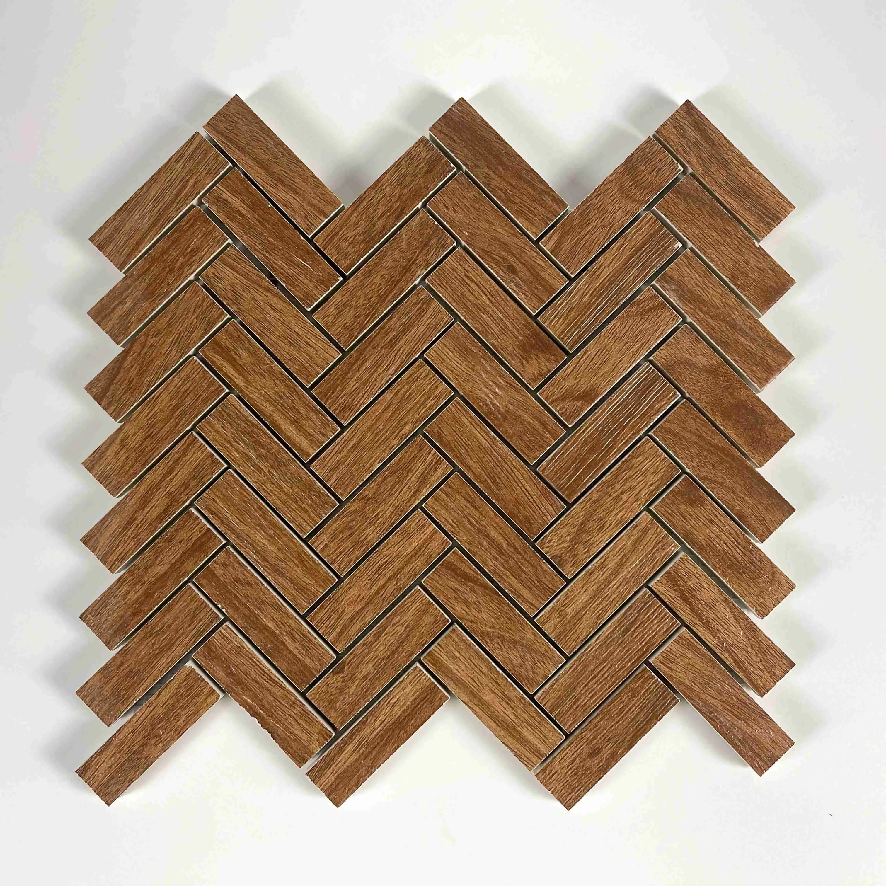 Kewent Keramik günstiger Preis Holzoptik-Mosaik wie Herringbone Keramik-Mosaik