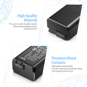 Batterie numérique lithium-ion rechargeable 7.4v 1500mAh NP-FW50 pour <span class=keywords><strong>Sony</strong></span> <span class=keywords><strong>A5000</strong></span> A6000 - Product Image 4