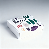Boîte d'emballage en carton ondulé pour chaussures et vêtements, avec logo personnalisé, haut de gamme, écologique, imprimée, boîte à courrier en papier, boîte d'expédition