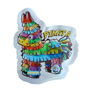 Tùy Chỉnh Mới Khác Nhau Hình Dạng Hài Hước Dày Mylar 3.5G Holographic Vòng Tròn Hộp Sọ Hình Nhựa Mylar Chết Cắt Túi Với Dây Kéo - Product Image 4